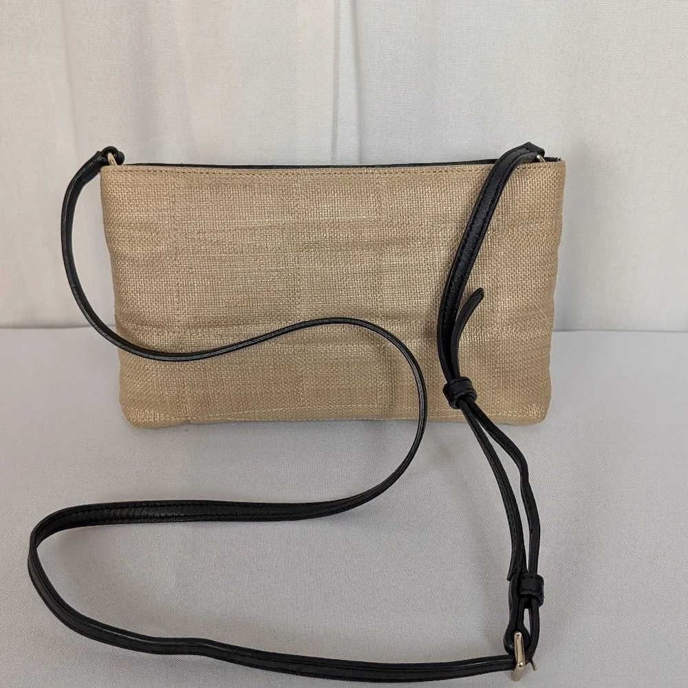 Kate Spade New York Veranda Place Straw Maree Crossbody EUC with COA